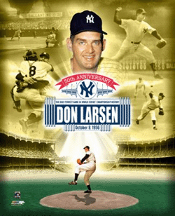 Don Larsen 50th Anniversary Poster